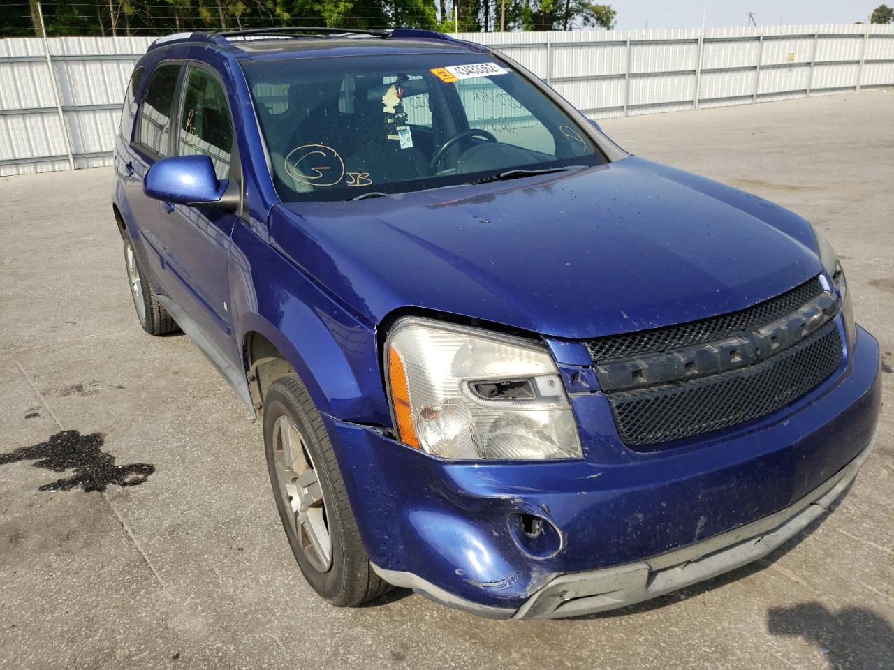 Photo 1 from auction – 2007 CHEVROLET EQUINOX LT with VIN 2CNDL63F276235492