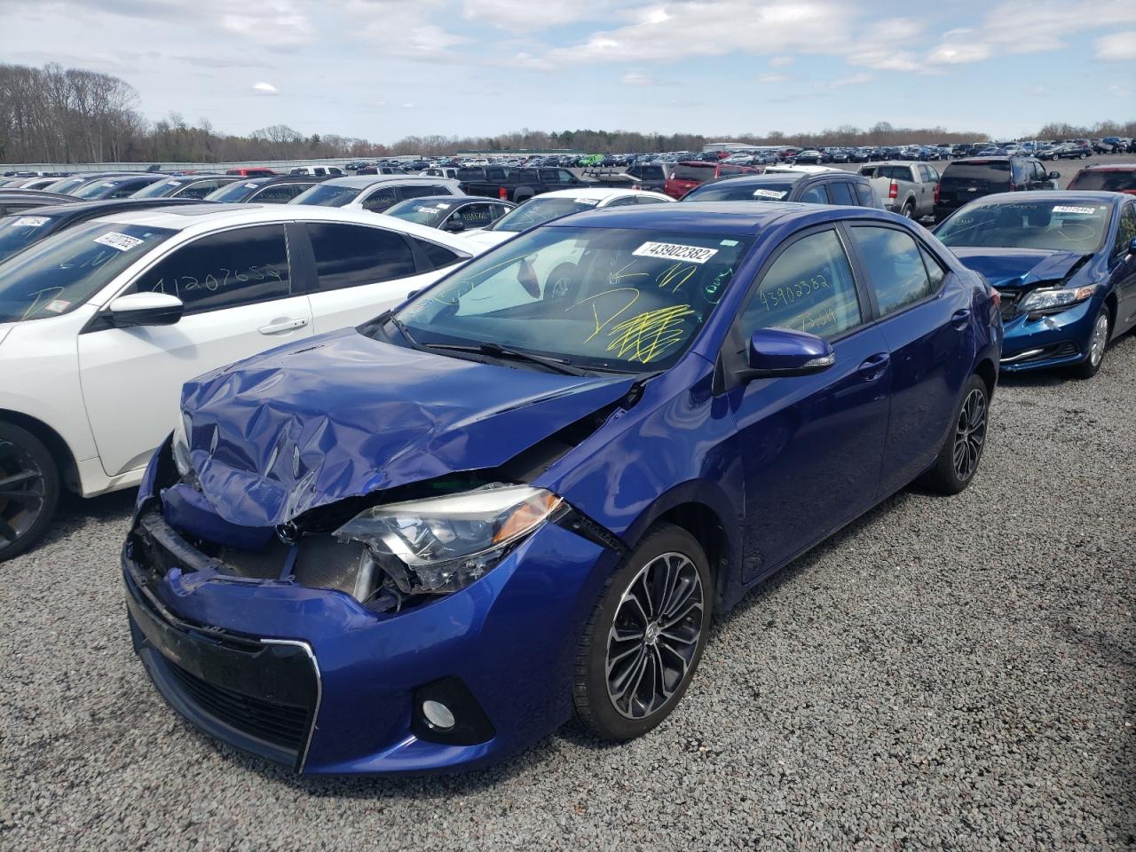 Фото 2 с аукциона – 2015 TOYOTA COROLLA L с VIN 2T1BURHE5FC345511