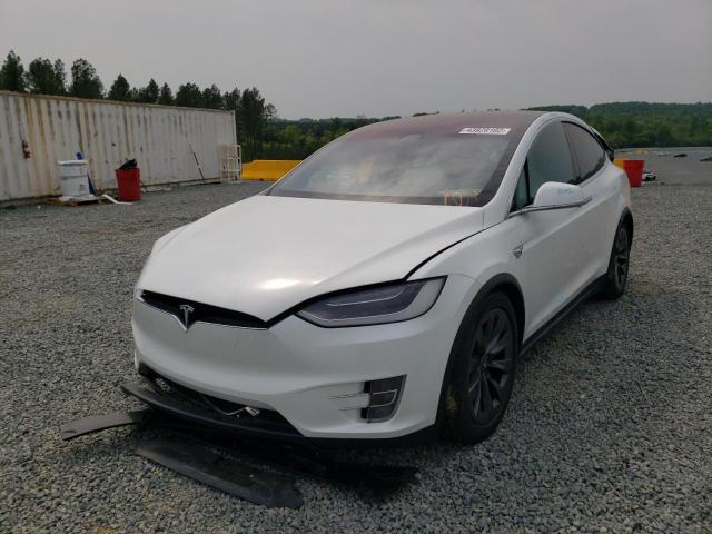 Photo 2 from auction – 2018 TESLA MODEL X with VIN 5YJXCDE23JF088049