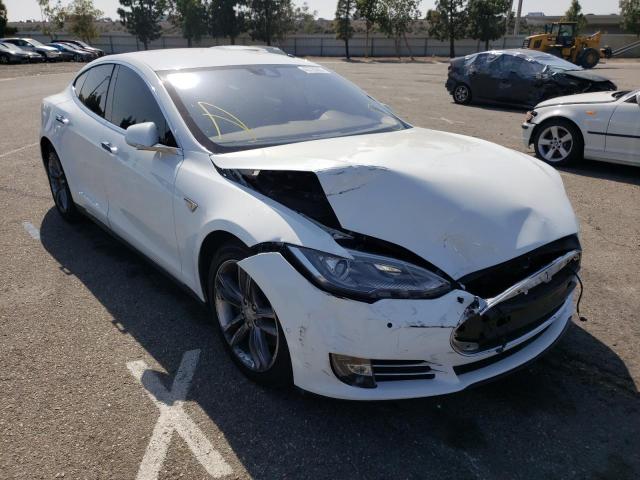 TESLA MODEL S 85 2015 with VIN 5YJSA1H25FF092623 - Photo from auction