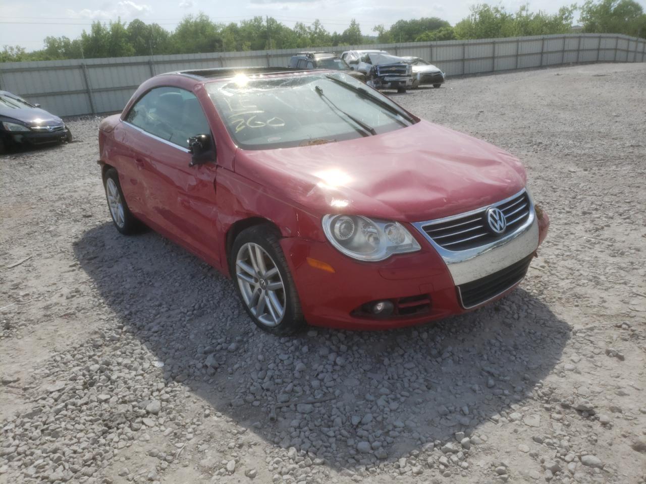 VOLKSWAGEN EOS LUX 2010 with VIN WVWFA7AH7AV021565 - Photo from auction