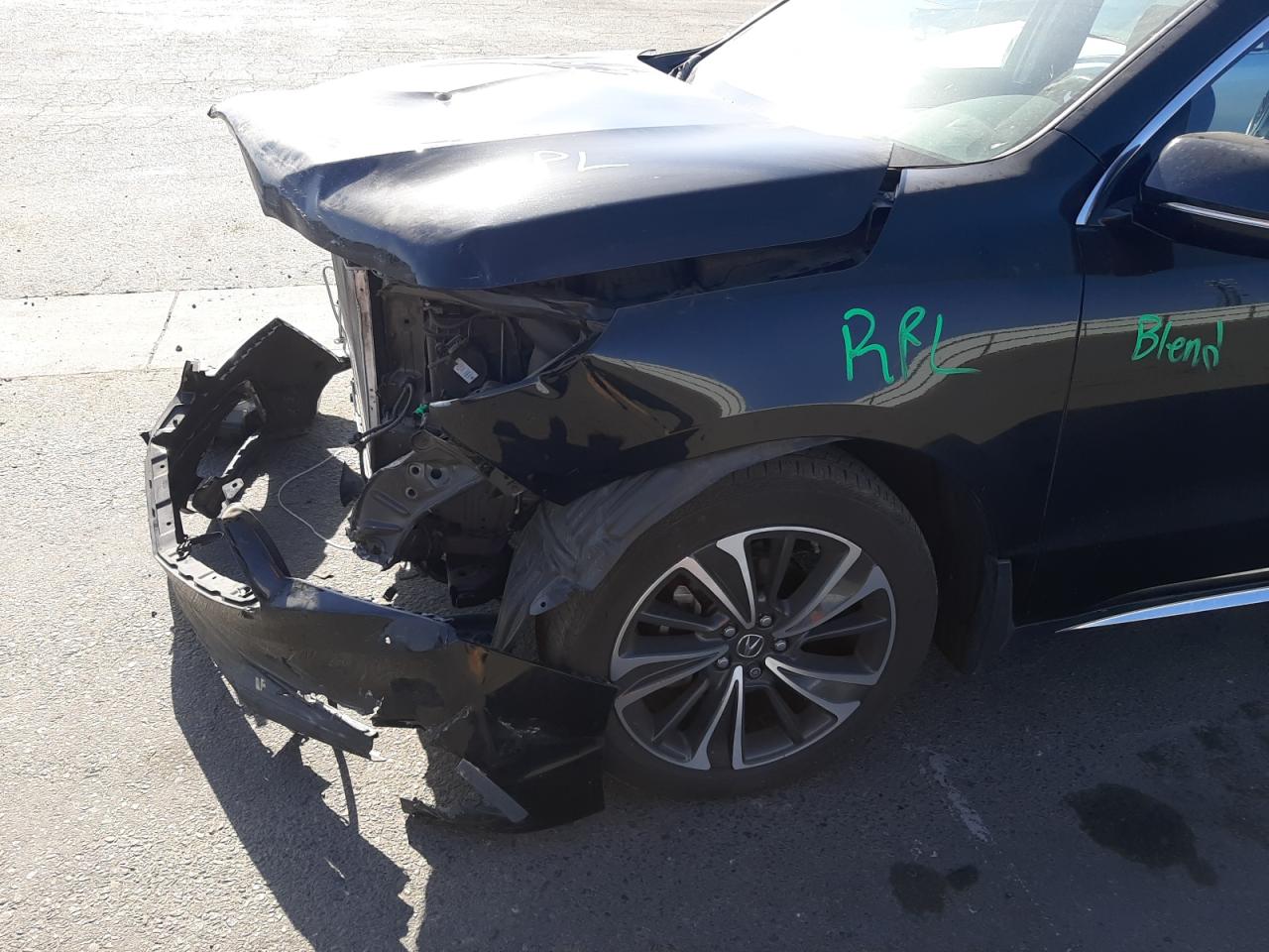 Photo 9 from auction – 2020 ACURA MDX TECHNO with VIN 5J8YD4H53LL019239