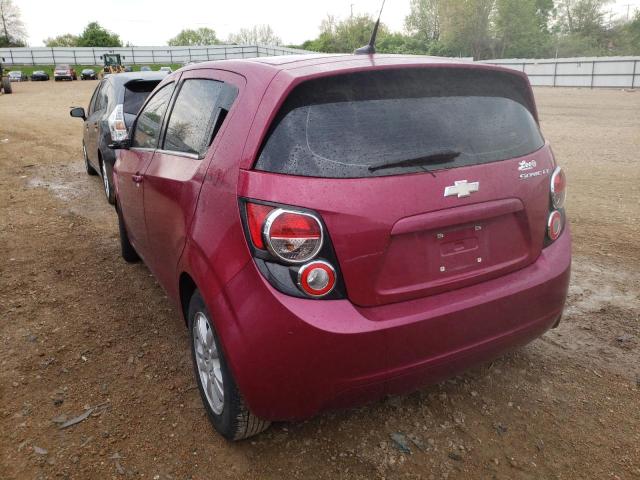 Photo 3 from auction – 2014 CHEVROLET SONIC LT with VIN 1G1JC6SH0E4130919