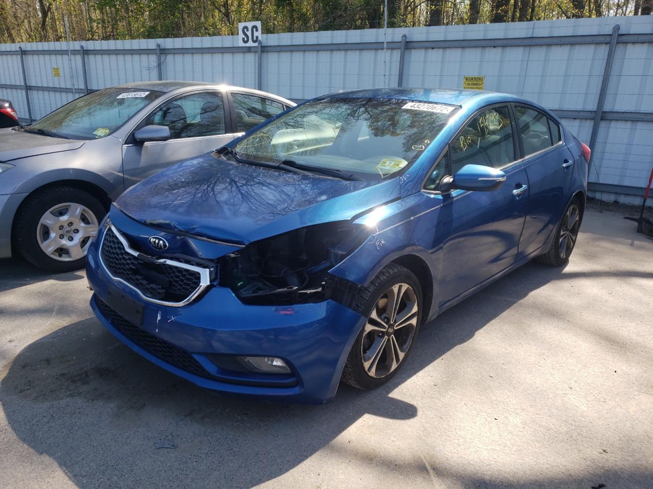 Photo 2 from auction – 2014 KIA FORTE EX with VIN KNAFX4A85E5170153