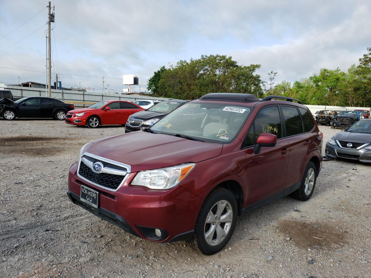 Photo 2 from auction – 2016 SUBARU FORESTER 2 with VIN JF2SJADC3GH413219