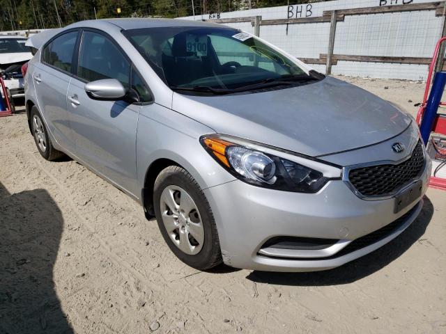 KIA FORTE LX 2016 with VIN KNAFK4A67G5541989 - Photo from auction