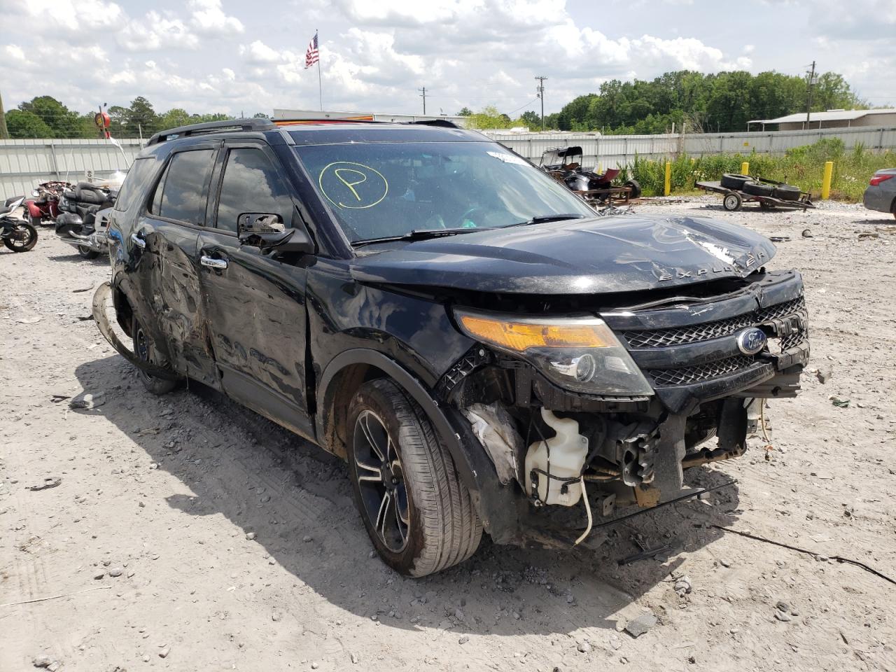Photo 1 from auction – 2014 FORD EXPLORER S with VIN 1FM5K8GT9EGC20634
