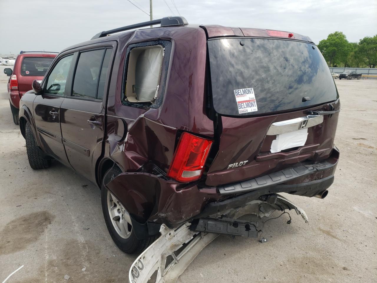 Photo 3 from auction – 2011 HONDA PILOT EXL with VIN 5FNYF3H50BB012348