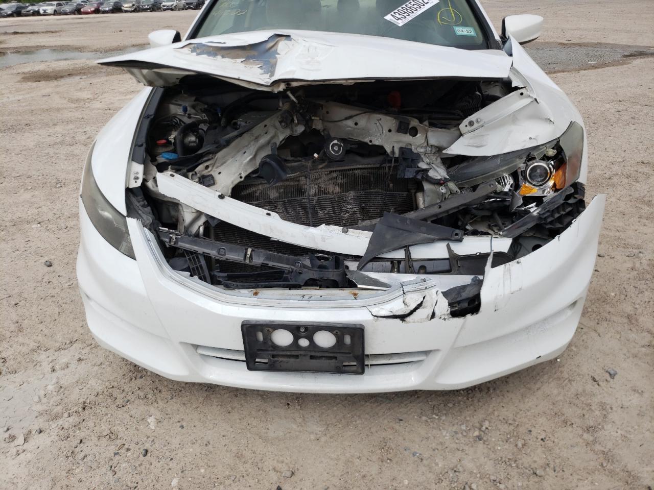 Photo 9 from auction – 2012 HONDA ACCORD EXL with VIN 1HGCS2B8XCA004501