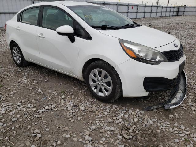 KIA RIO LX 2013 with VIN KNADM4A35D6212771 - Photo from auction
