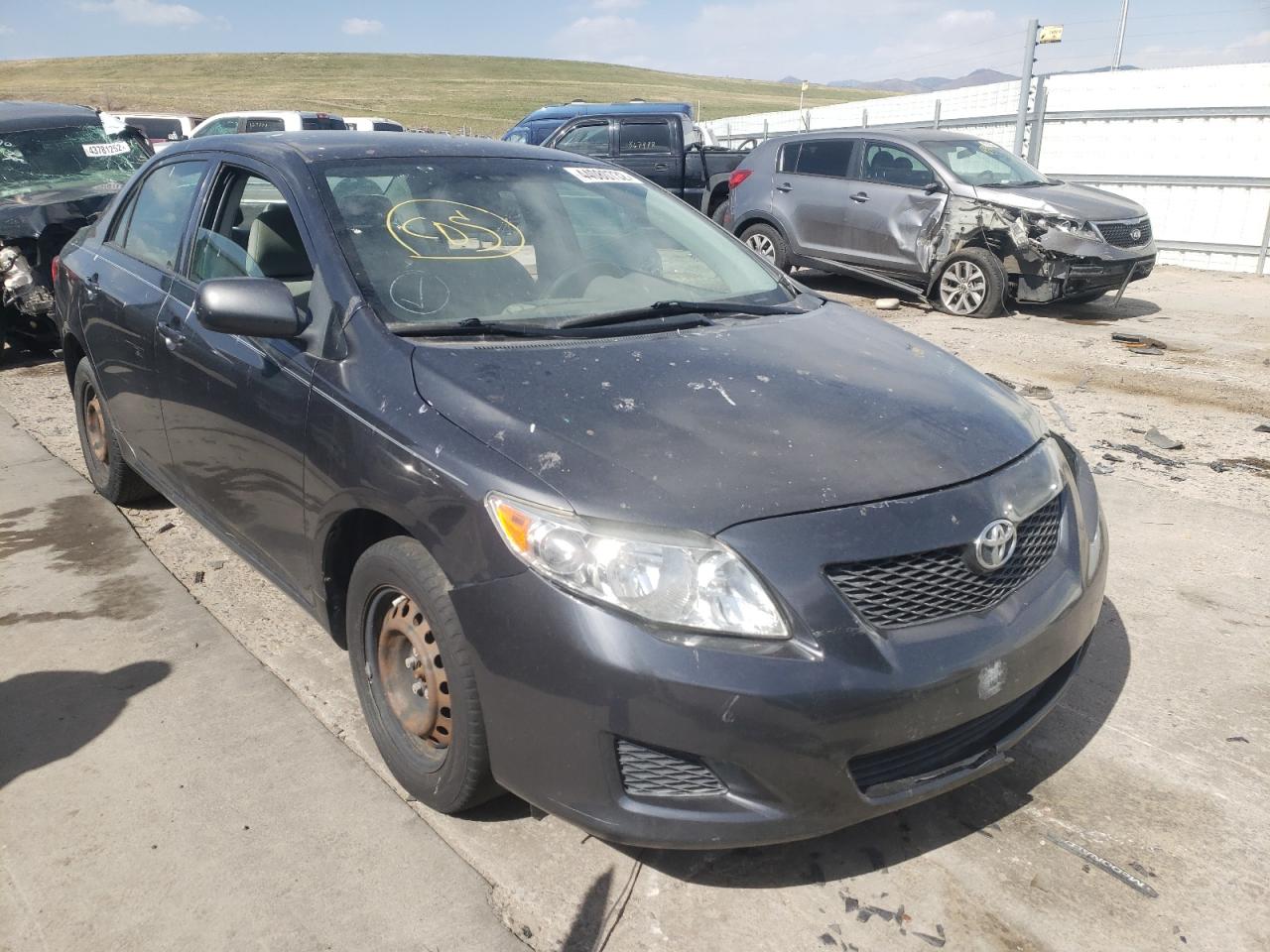 TOYOTA COROLLA BA 2009 with VIN 1NXBU40E49Z151909 - Photo from auction