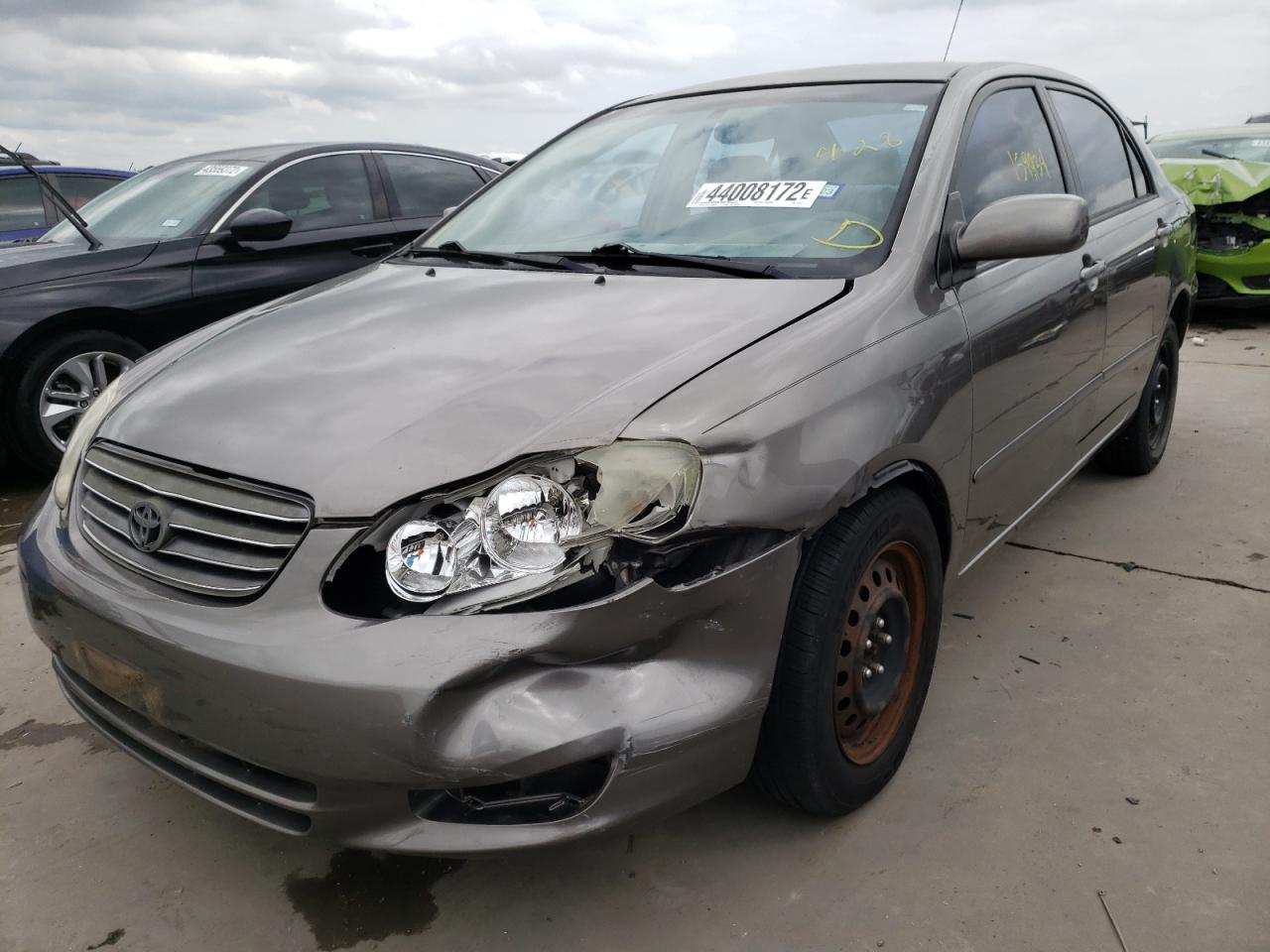 Photo 2 from auction – 2003 TOYOTA COROLLA CE with VIN 1NXBR32E43Z178947
