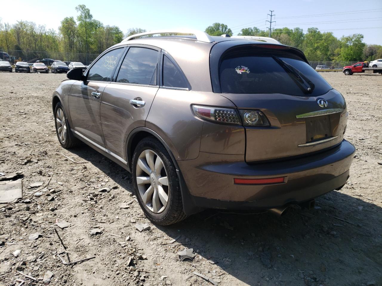 Photo 3 from auction – 2007 INFINITI FX35 with VIN JNRAS08W87X205610