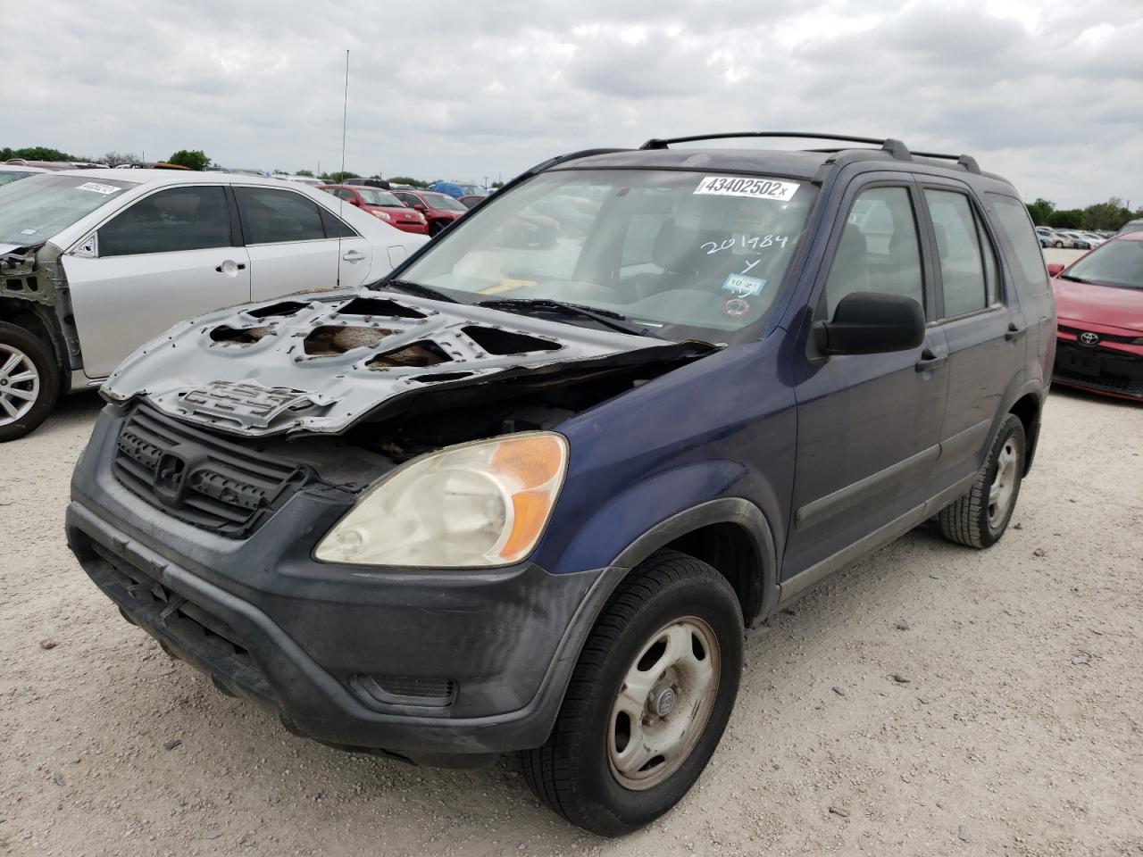 Photo 2 from auction – 2003 HONDA CR-V LX with VIN JHLRD684X3C016590