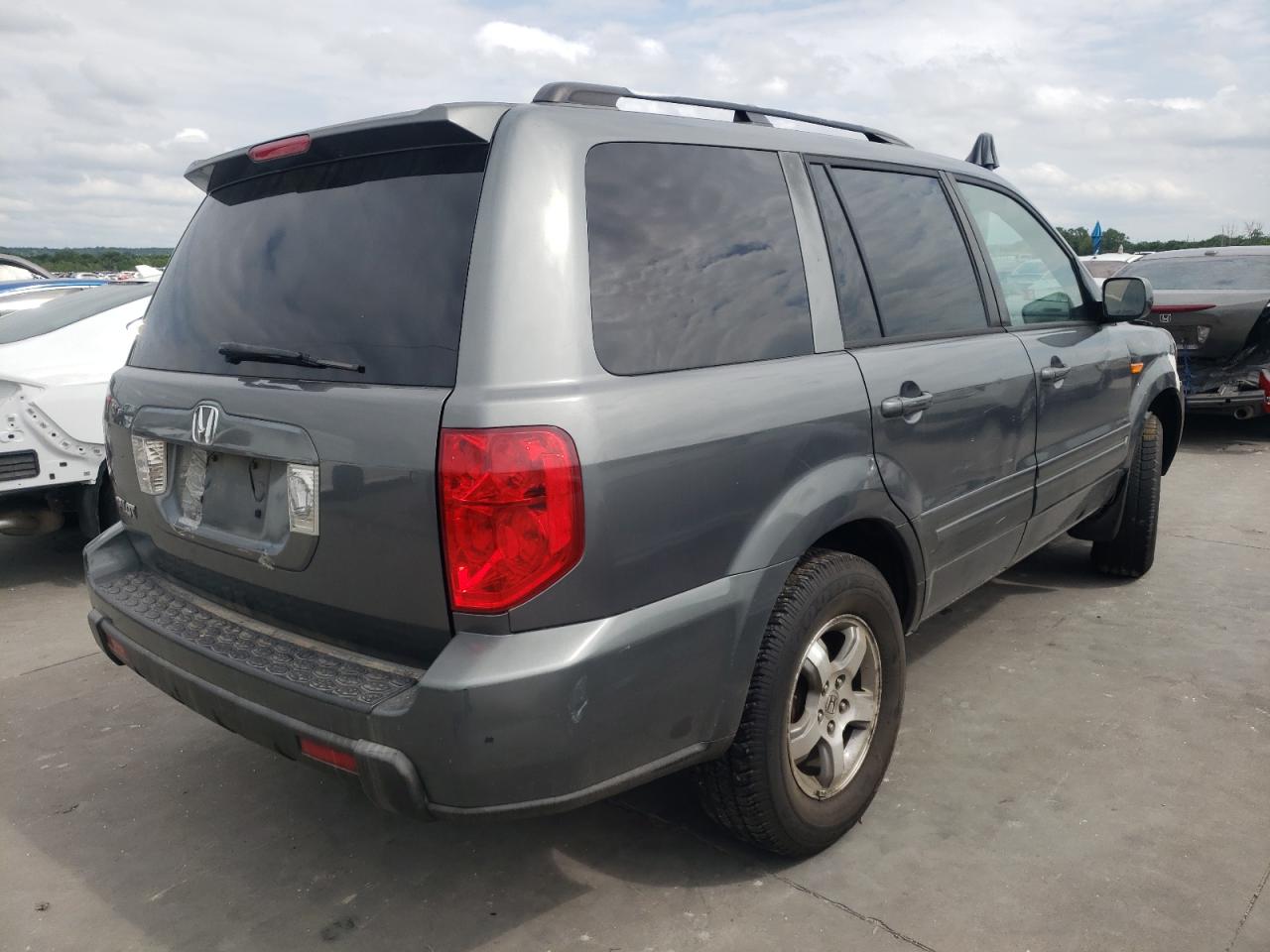 Photo 4 from auction – 2008 HONDA PILOT SE with VIN 5FNYF28358B020642