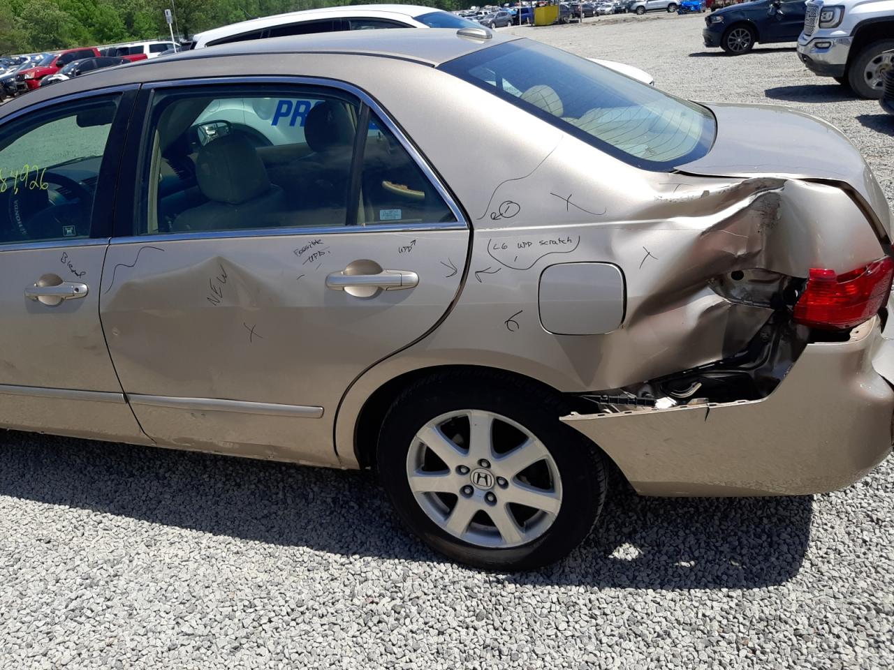 Photo 9 from auction – 2005 HONDA ACCORD EX with VIN 1HGCM66505A030643