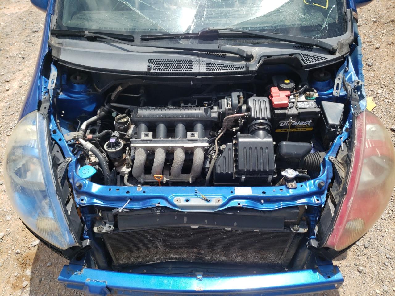 Photo 7 from auction – 2007 HONDA FIT S with VIN JHMGD38677S012902