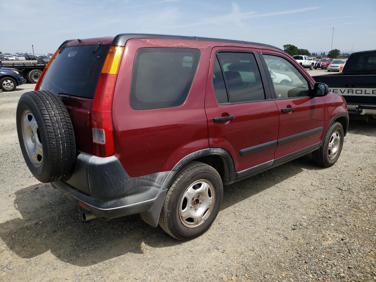 Photo 4 from auction – 2003 HONDA CR-V LX with VIN JHLRD68473C009628