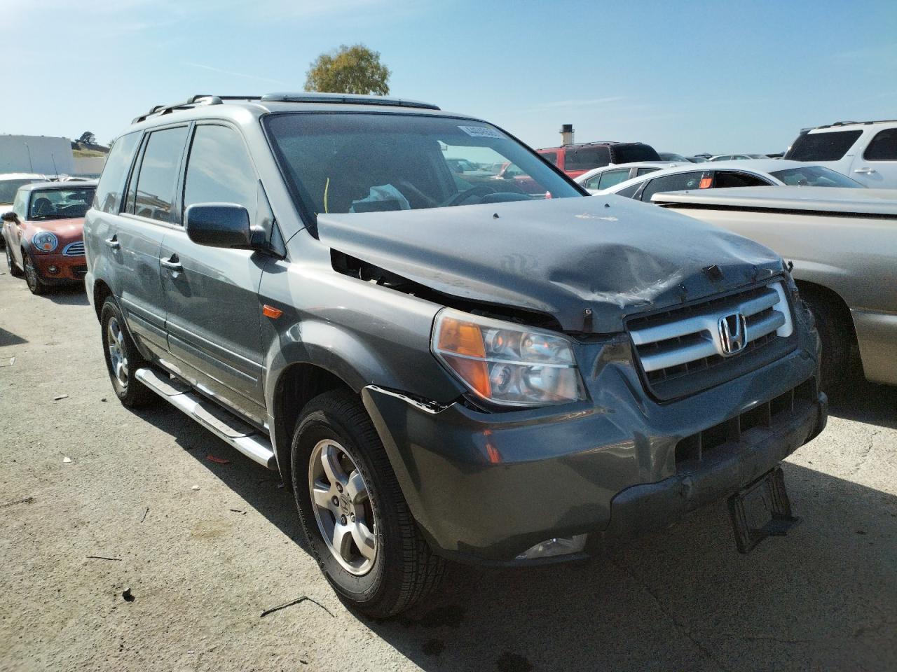 HONDA PILOT SE 2008 with VIN 5FNYF28348B016064 - Photo from auction