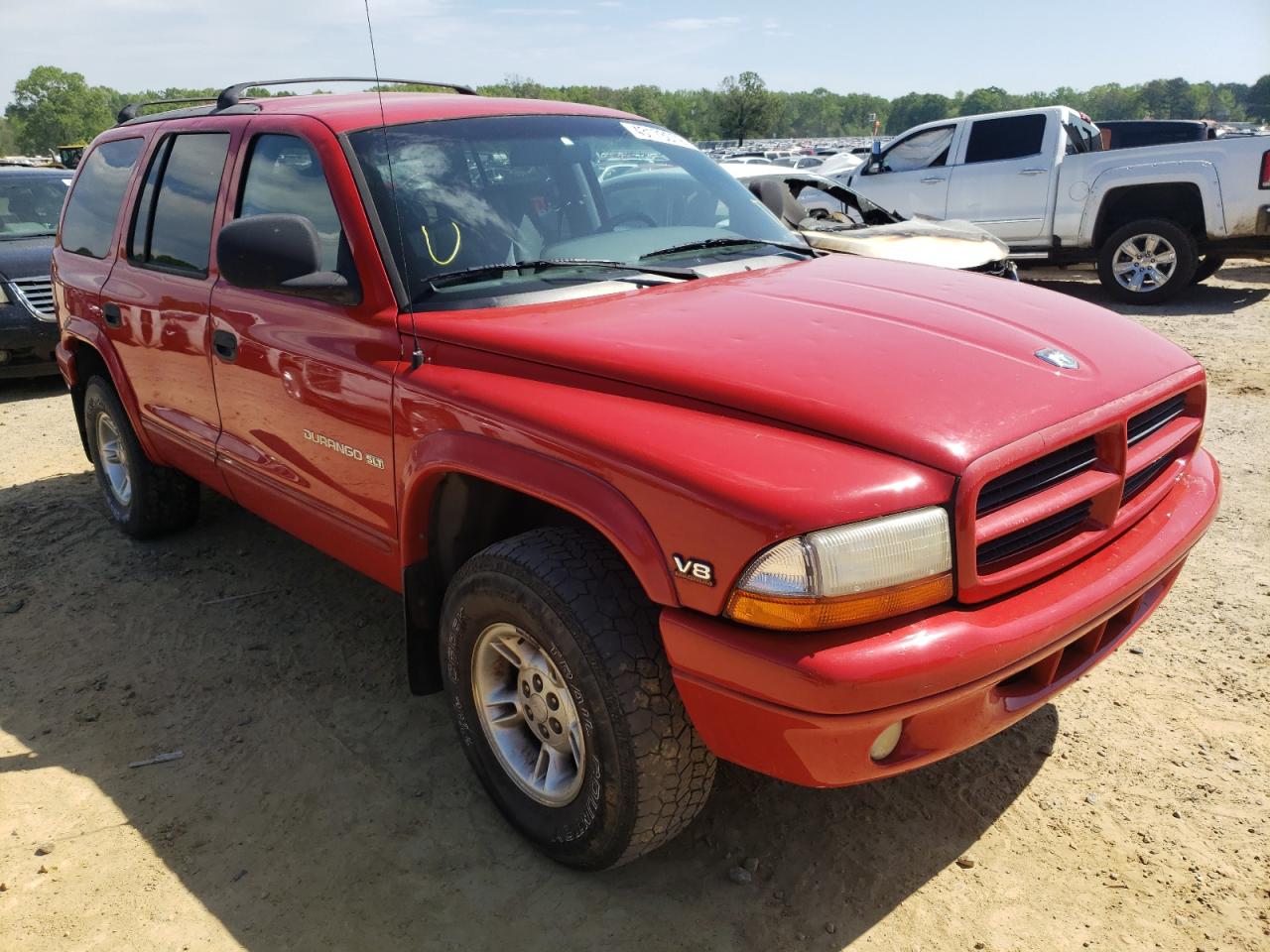 DODGE DURANGO 1998 with VIN 1B4HS28Y4WF212485 - Photo from auction