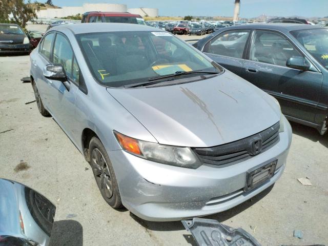 HONDA CIVIC LX 2012 with VIN 19XFB2F56CE320146 - Photo from auction