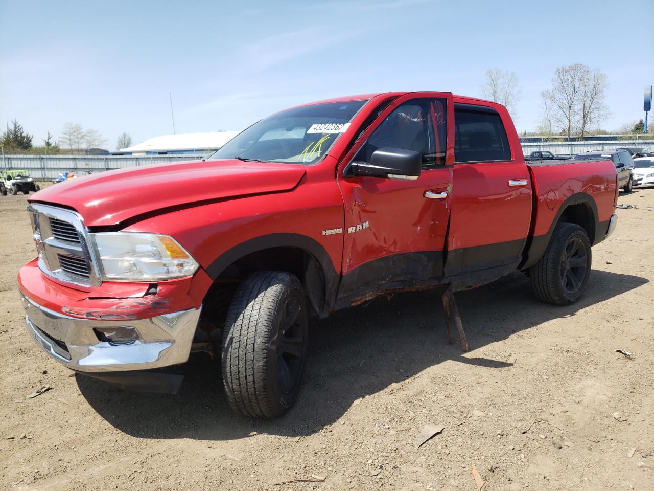Photo 9 from auction – 2010 DODGE RAM 1500 with VIN 1D7RV1CT1AS125055