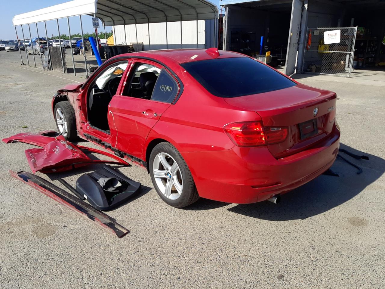 Photo 3 from auction – 2014 BMW 320 I with VIN WBA3B1G53ENS79787