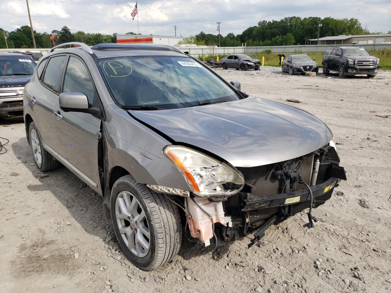 Photo 1 from auction – 2013 NISSAN ROGUE S with VIN JN8AS5MT5DW520332