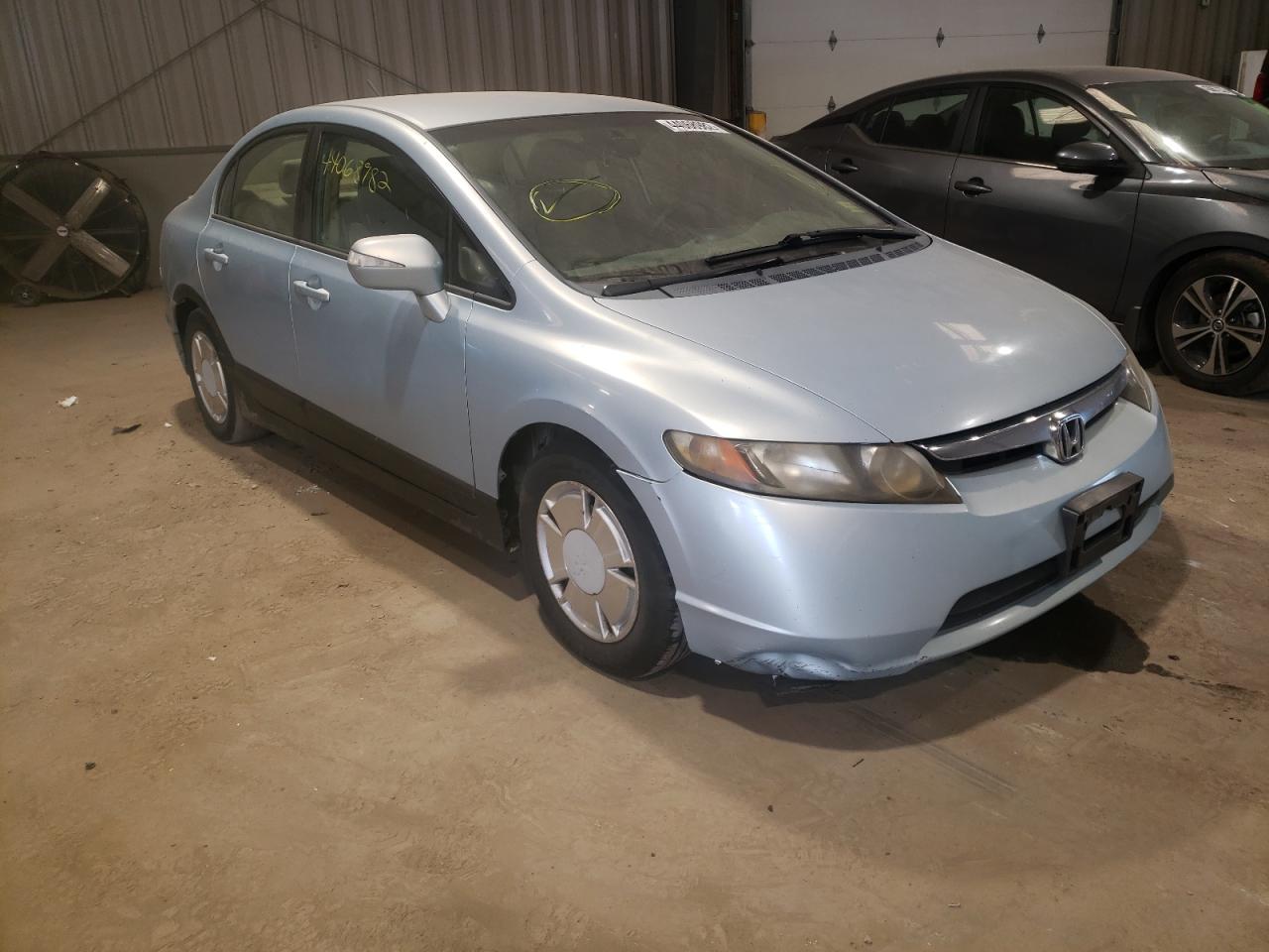 Photo 1 from auction – 2006 HONDA CIVIC HYBR with VIN JHMFA36256S021441