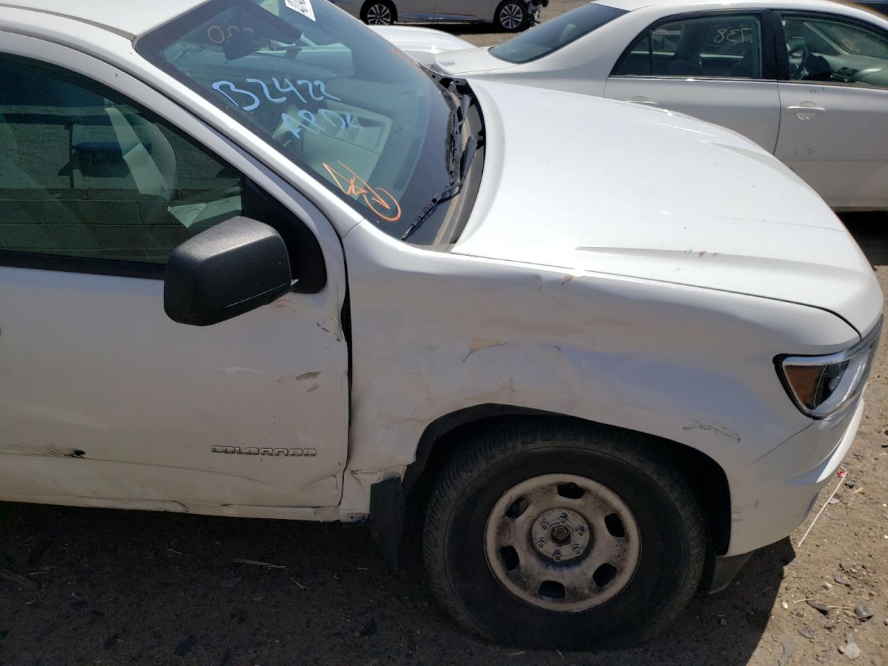 Photo 9 from auction – 2020 CHEVROLET COLORADO with VIN 1GCHTBEN6L1107630