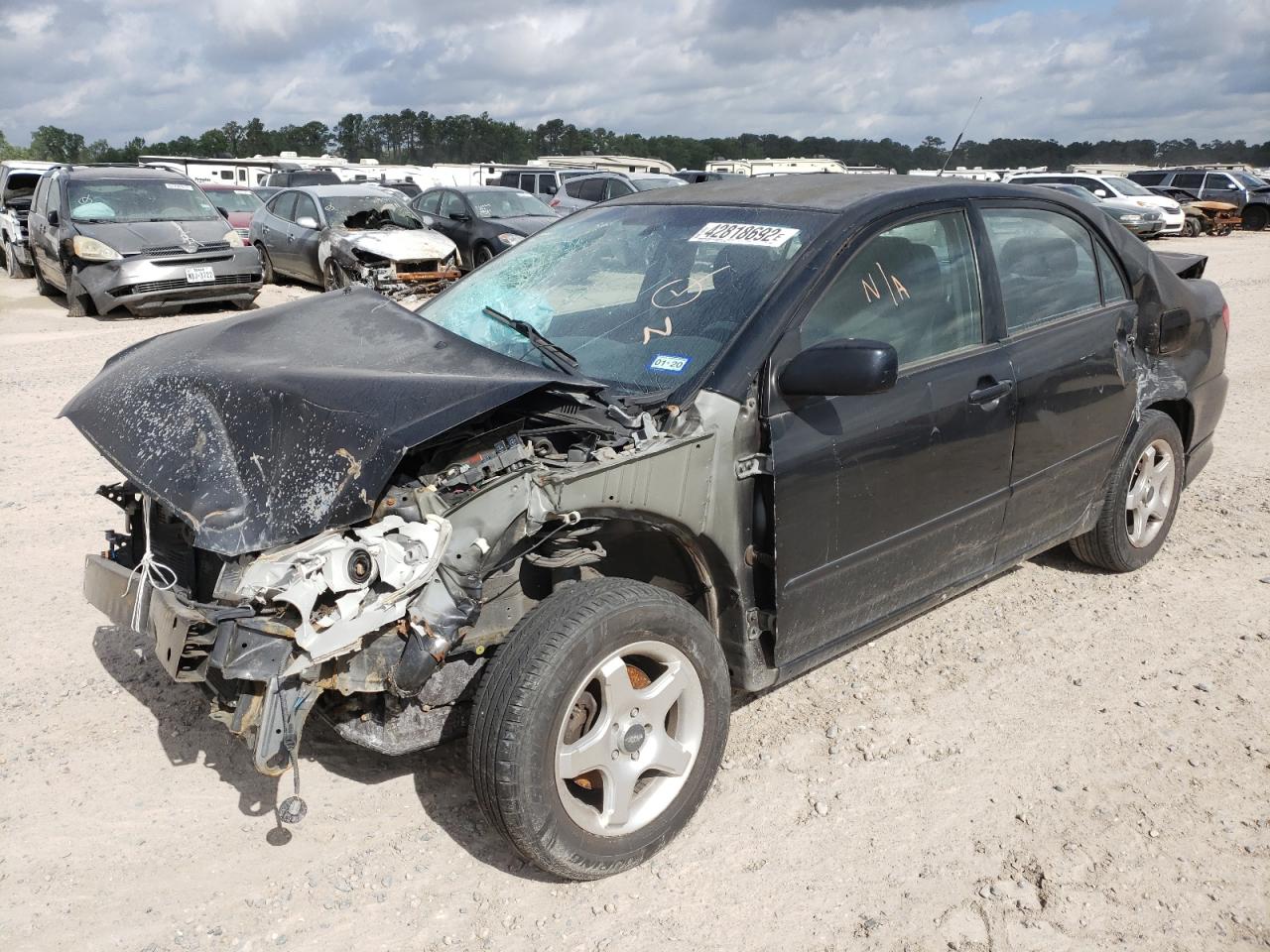 Photo 2 from auction – 2003 TOYOTA COROLLA CE with VIN 1NXBR32E43Z178611