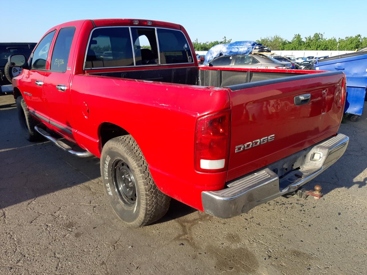 Photo 3 from auction – 2002 DODGE RAM 1500 with VIN 1B7HA18NX2J101758