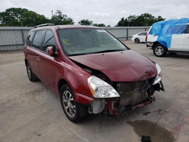 KIA SEDONA LX 2014 with VIN KNDMG4C76E6537683 - Photo from auction