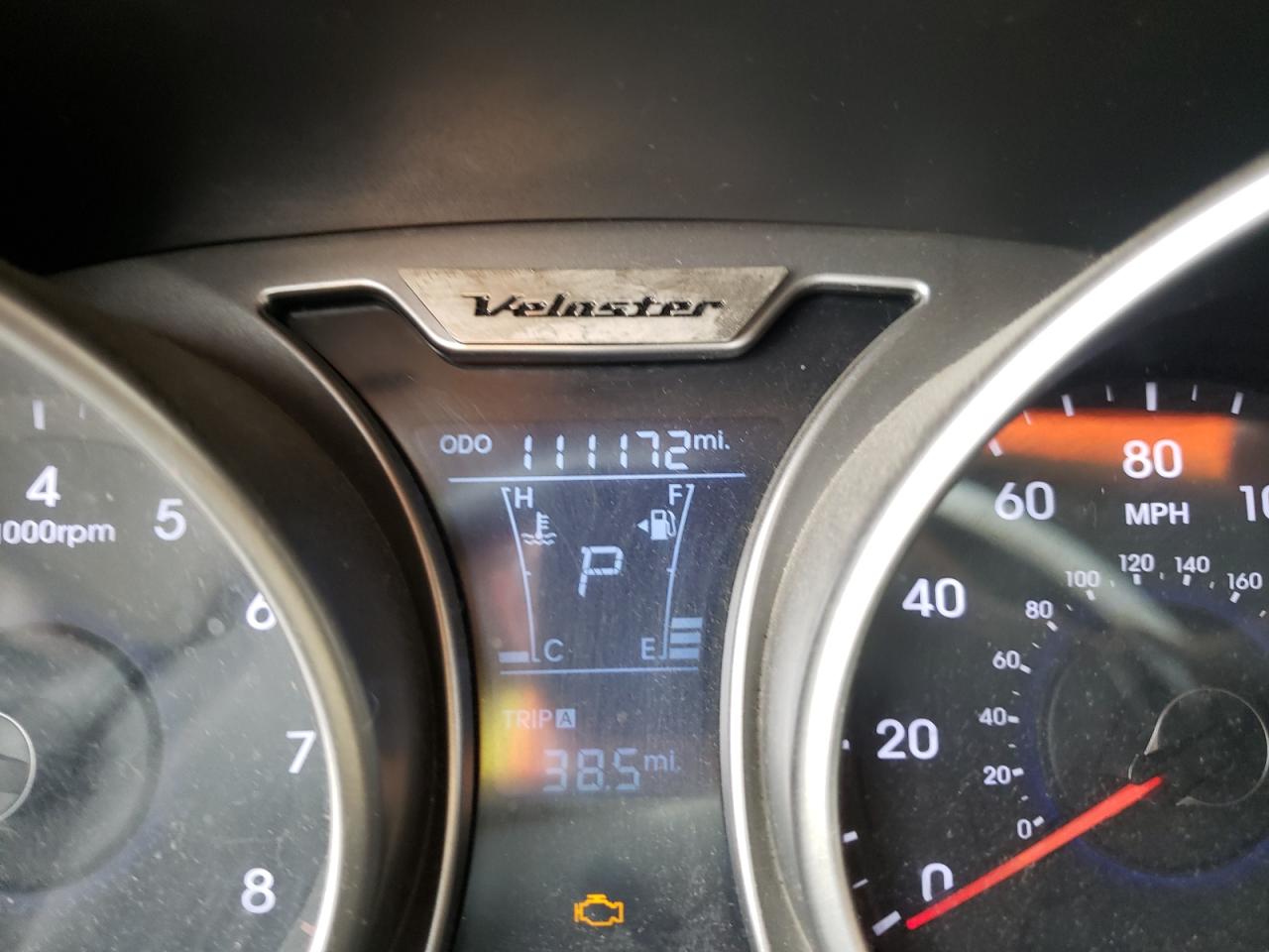 Photo 8 from auction – 2012 HYUNDAI VELOSTER with VIN KMHTC6AD3CU074286