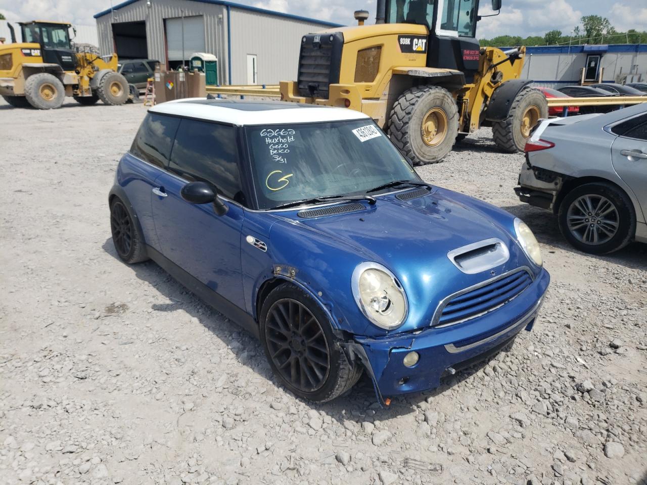 MINI COOPER S 2005 with VIN WMWRE33565TL12277 - Photo from auction