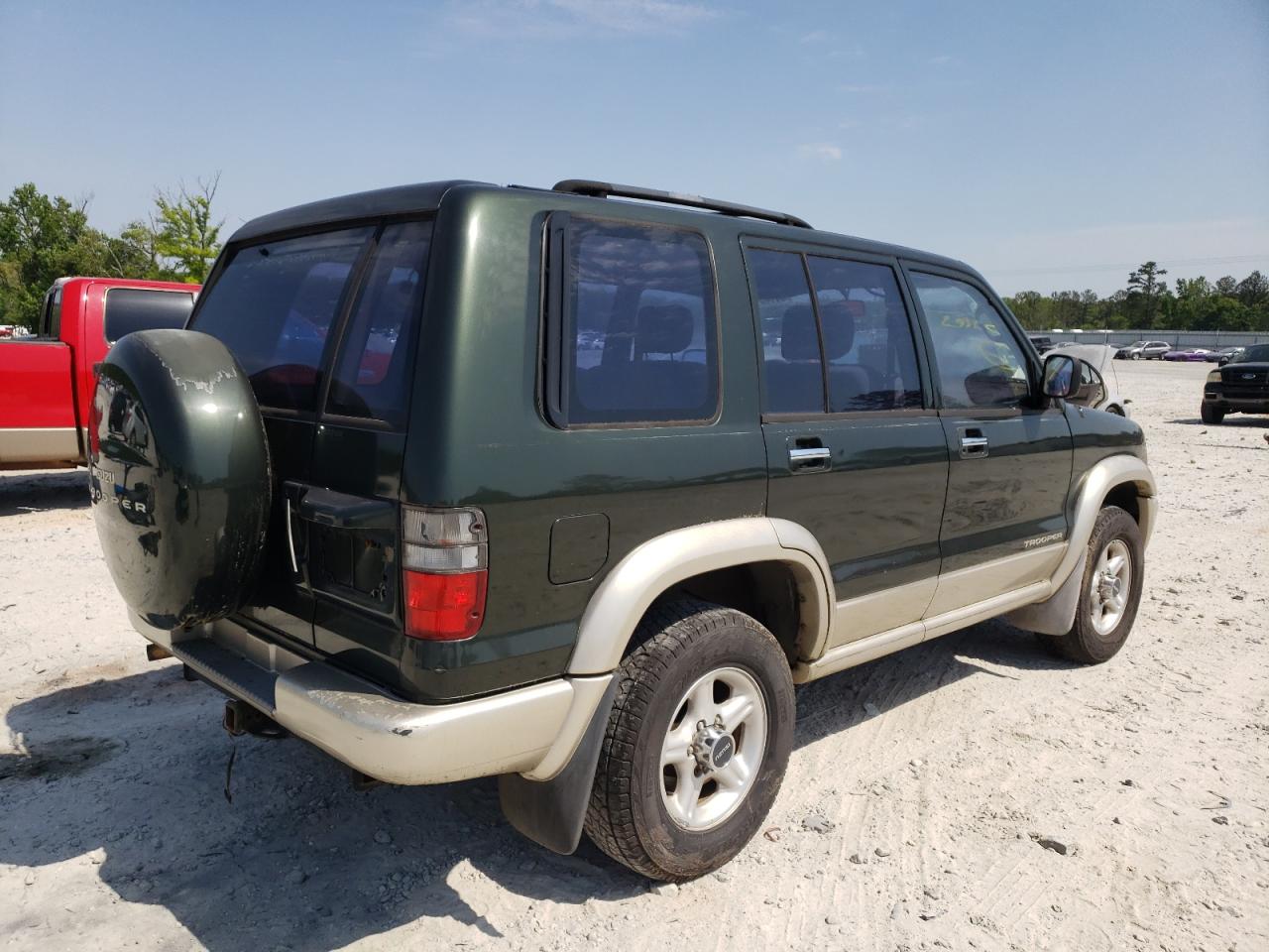 Photo 4 from auction – 2000 ISUZU TROOPER S with VIN JACDJ58X4Y7J16784