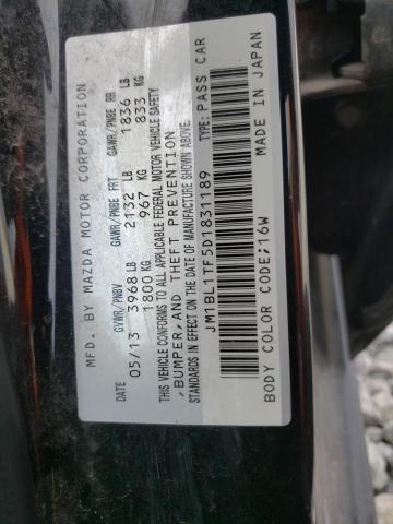 MAZDA 3 I 2013 with VIN JM1BL1TF5D1831189 - Photo from auction