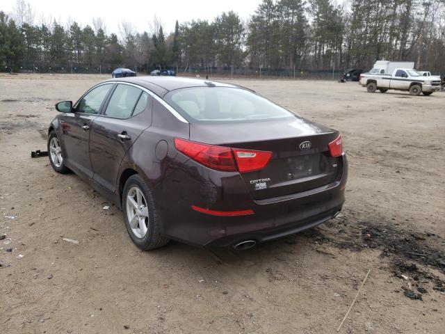 Photo 3 from auction – 2015 KIA OPTIMA LX with VIN 5XXGM4A76FG393399