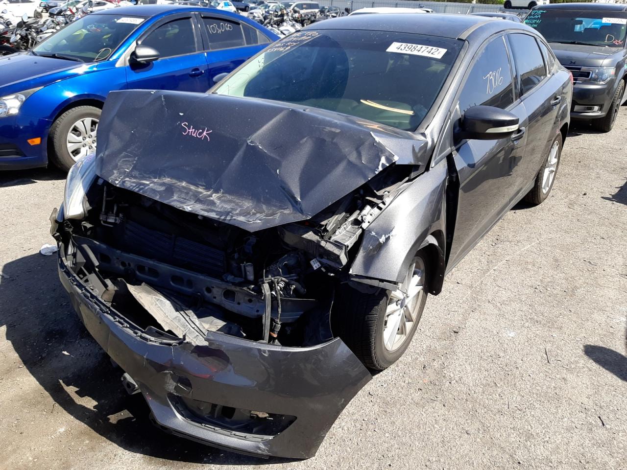 Photo 2 from auction – 2016 FORD FOCUS SE with VIN 1FADP3F24GL227326