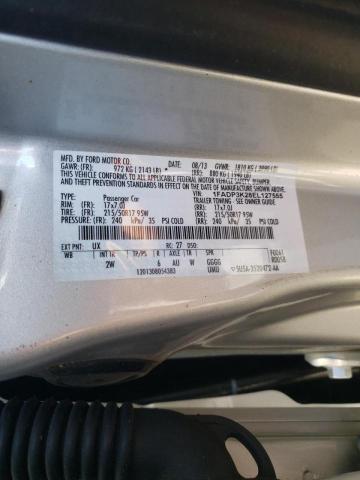 Photo 10 from auction – 2014 FORD FOCUS SE with VIN 1FADP3K28EL127555