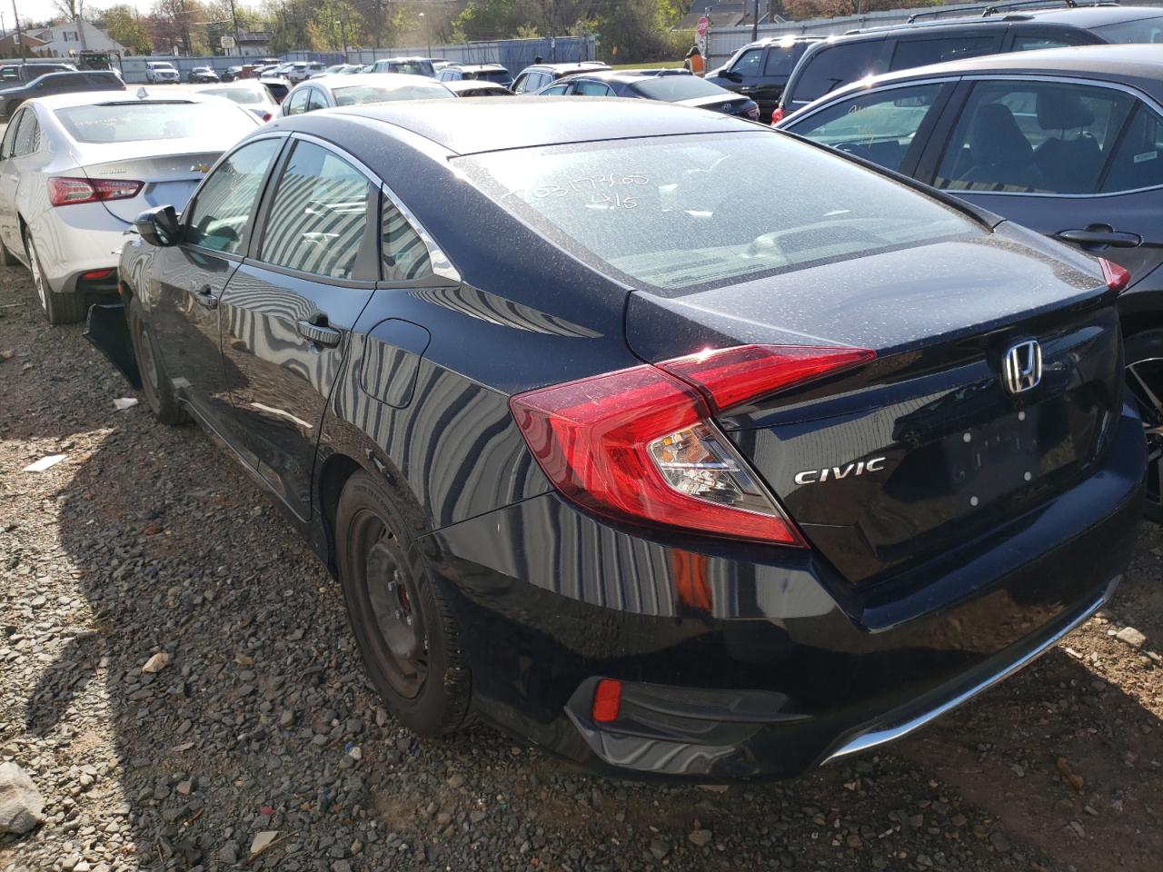 Photo 3 from auction – 2019 HONDA CIVIC LX with VIN 2HGFC2F62KH536912