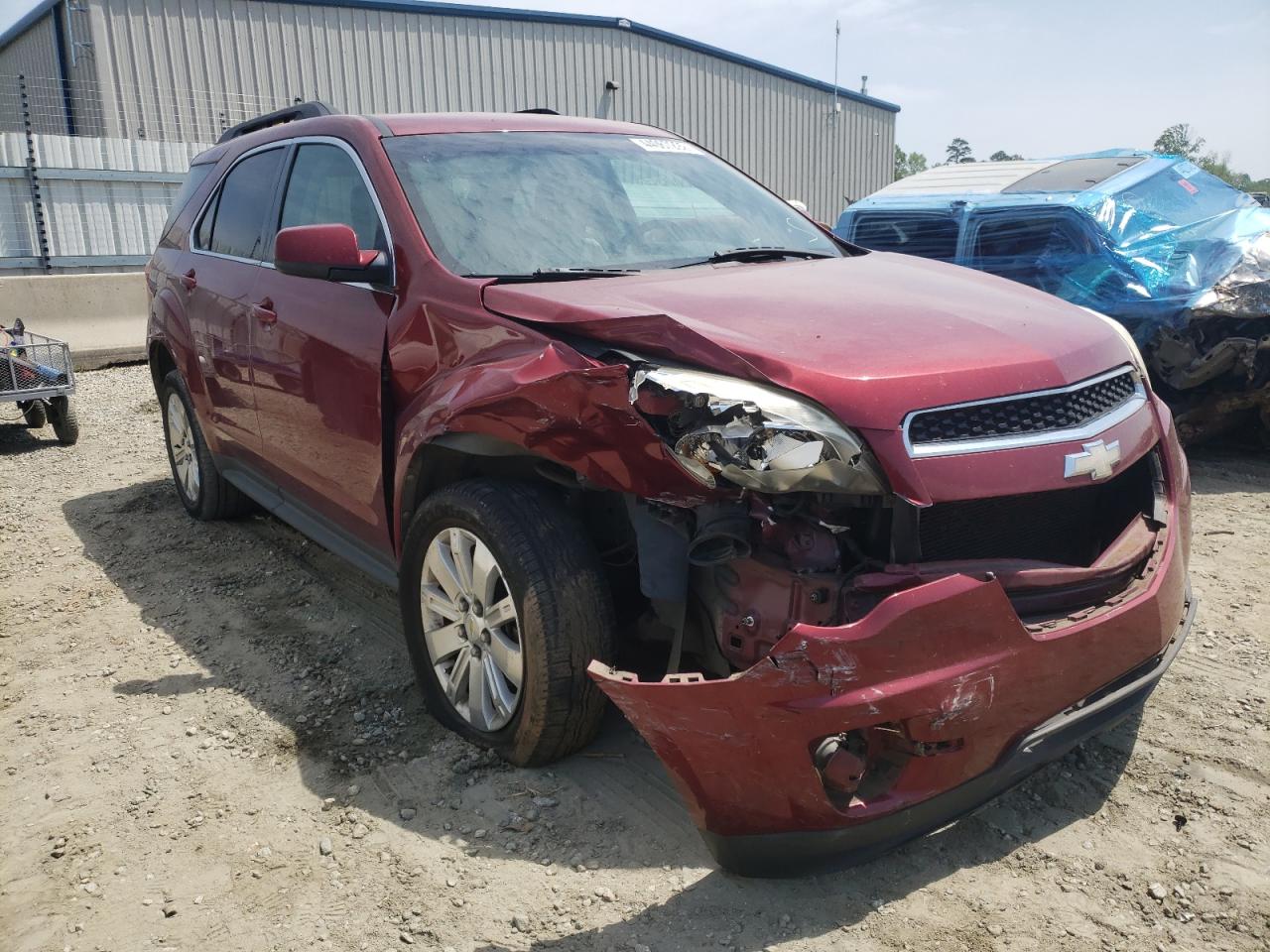 CHEVROLET EQUINOX LT 2011 with VIN 2CNFLPE56B6240156 - Photo from auction