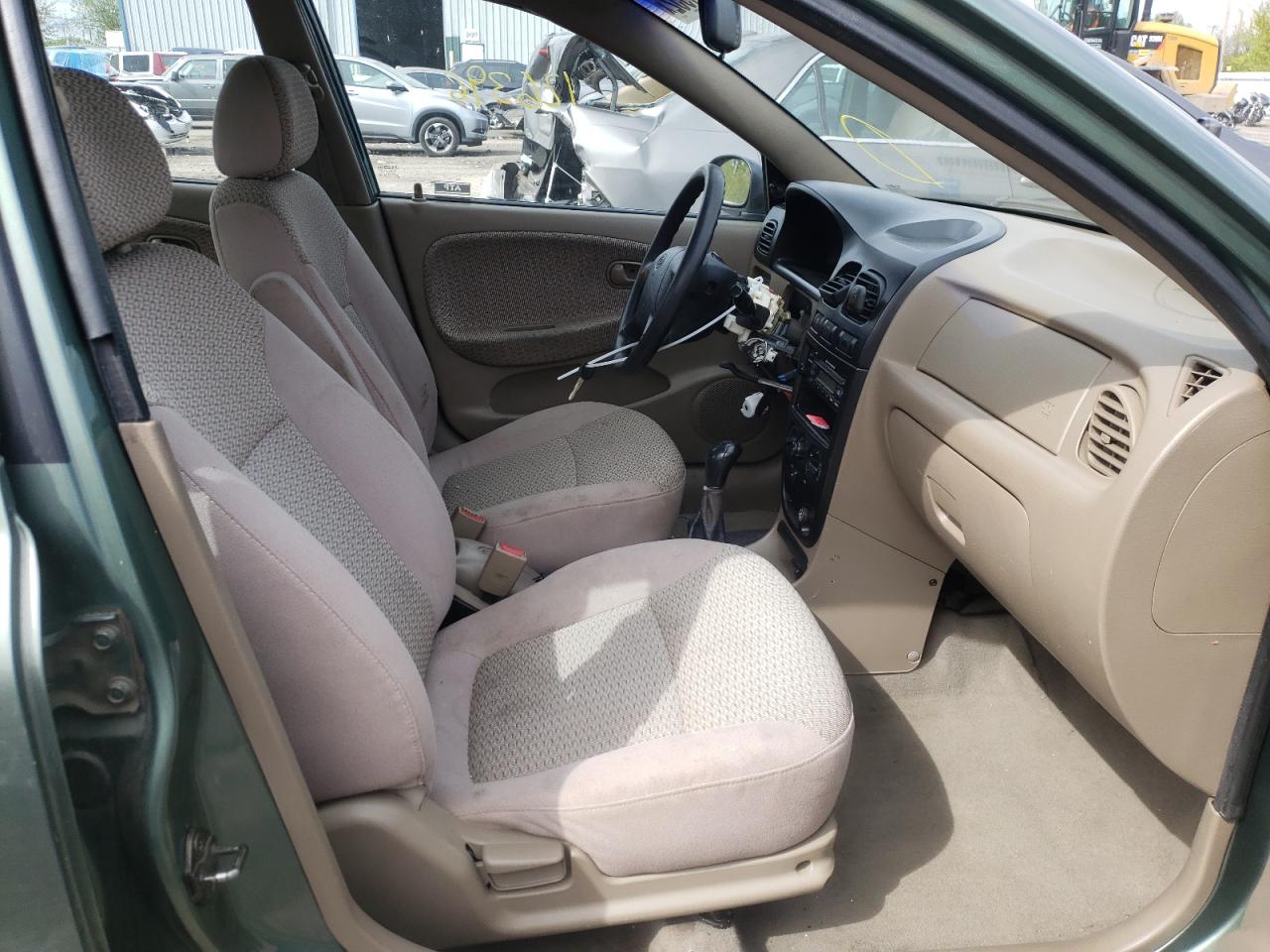 Photo 5 from auction – 2002 KIA RIO with VIN KNADC123926157111