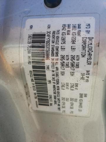 Photo 10 from auction – 2003 CHRYSLER PT CRUISER with VIN 3C4FY78G53T568006