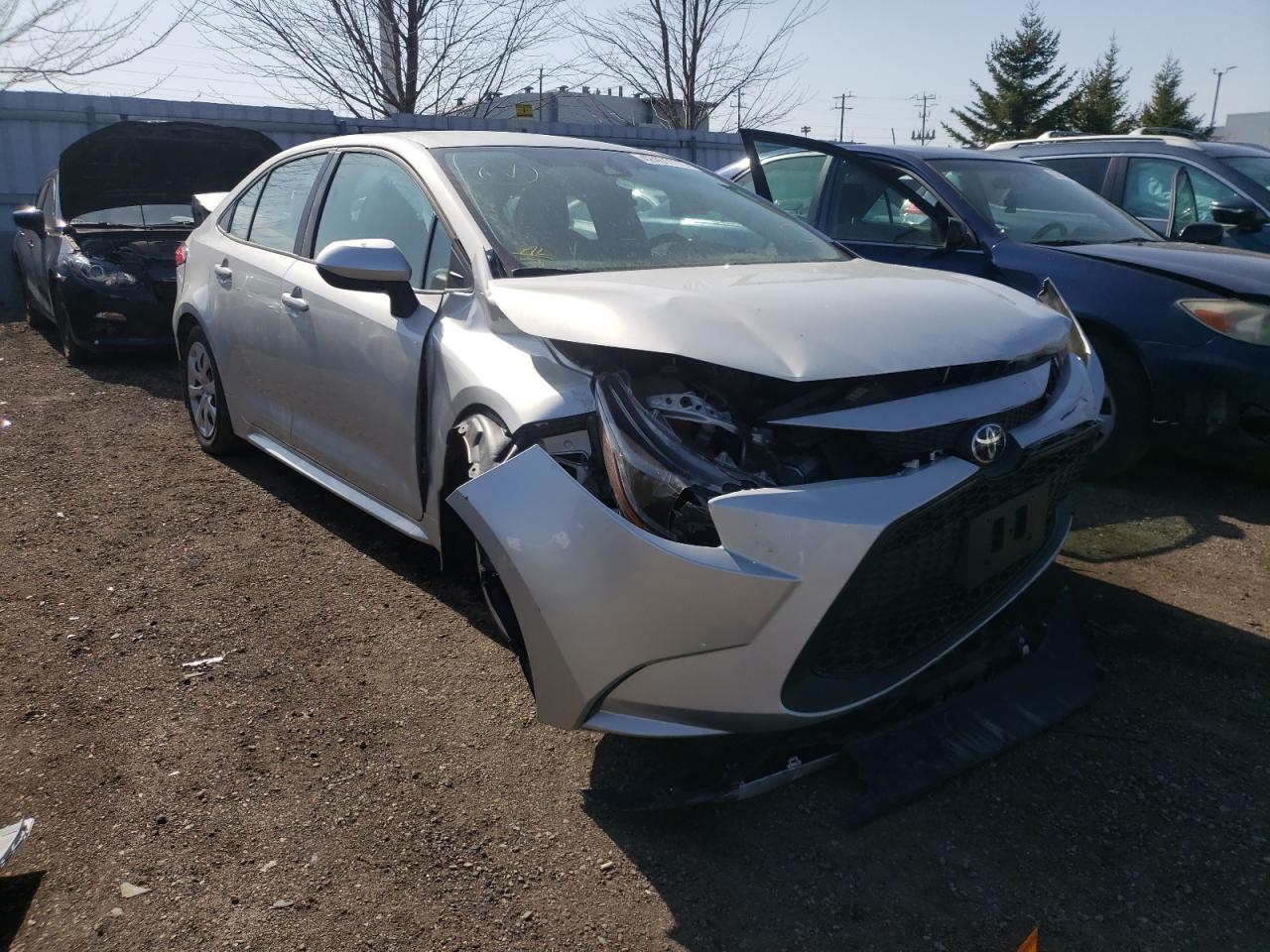 TOYOTA COROLLA LE 2021 with VIN 5YFBPMBE8MP231535 - Photo from auction