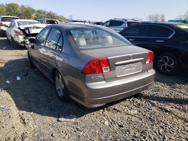 Photo 3 from auction – 2005 HONDA CIVIC with VIN 2HGES26845H533983