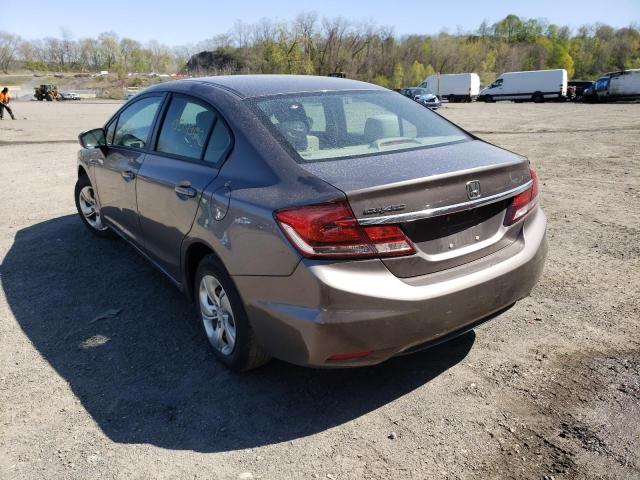Photo 3 from auction – 2014 HONDA CIVIC LX with VIN 19XFB2F55EE232885