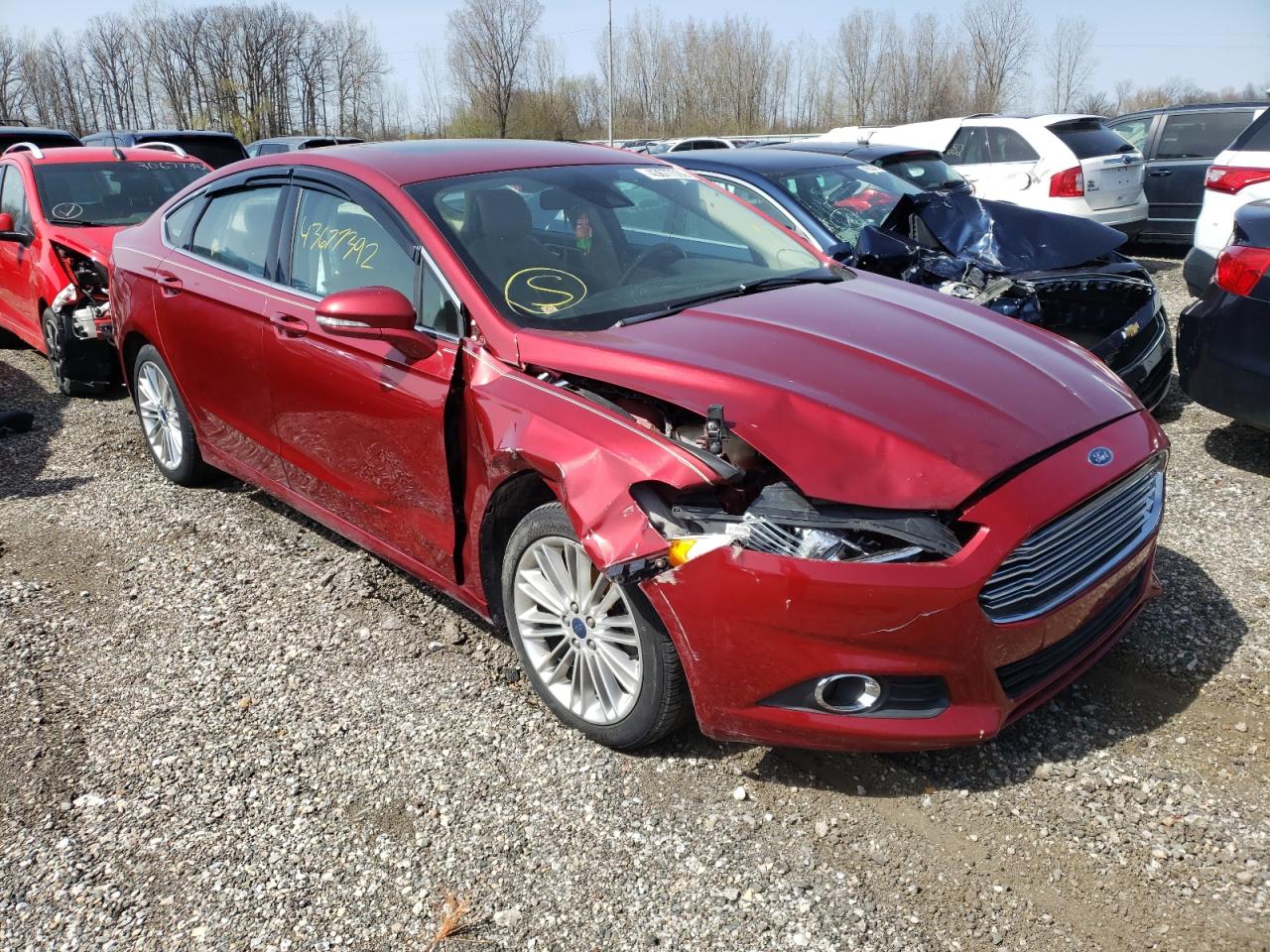 Photo 1 from auction – 2014 FORD FUSION SE with VIN 3FA6P0HR1ER267217