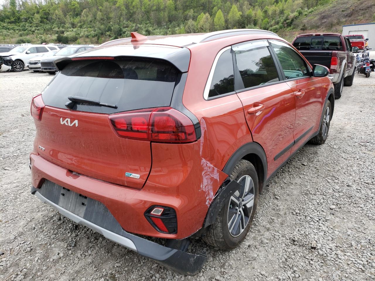 Photo 4 from auction – 2022 KIA NIRO LX with VIN KNDCB3LC3N5499191