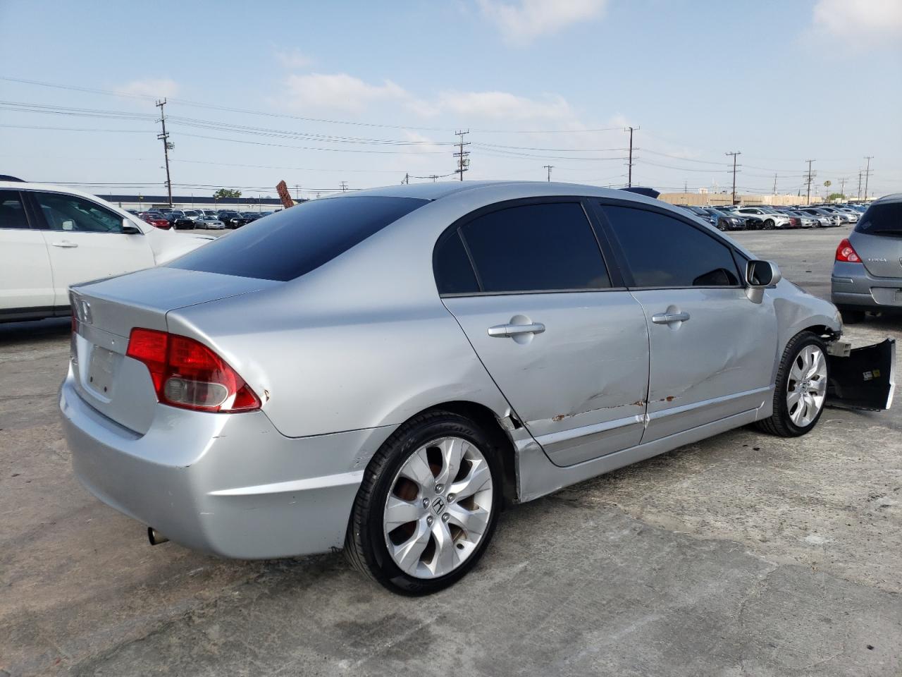 Photo 4 from auction – 2007 HONDA CIVIC LX with VIN 1HGFA16547L005146